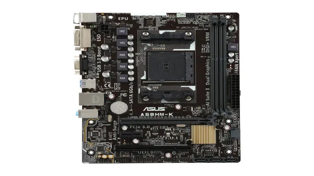 asus a68hm k micro atx fm2+ motherboard review