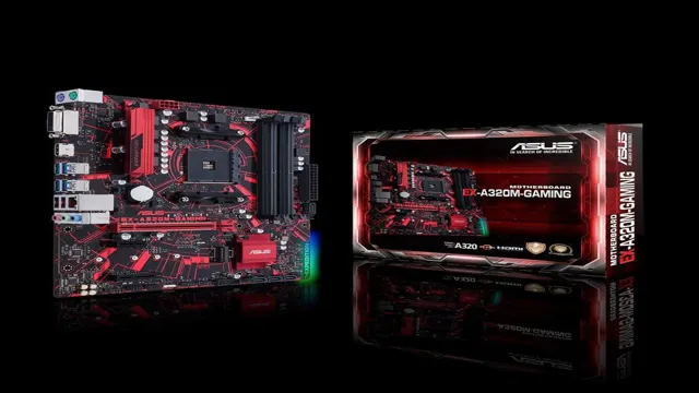 asus ex a320m gaming amd motherboard review