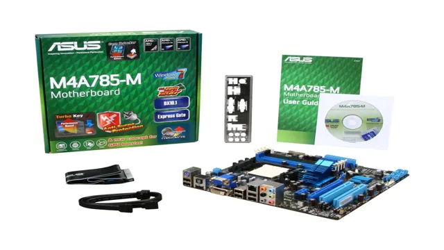 asus m4a785 m motherboard review