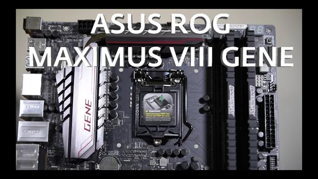 asus maximus viii gene motherboard review