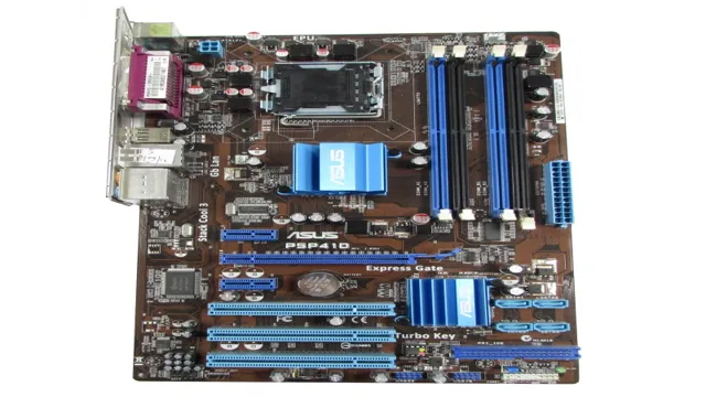 asus p5p41d motherboard review