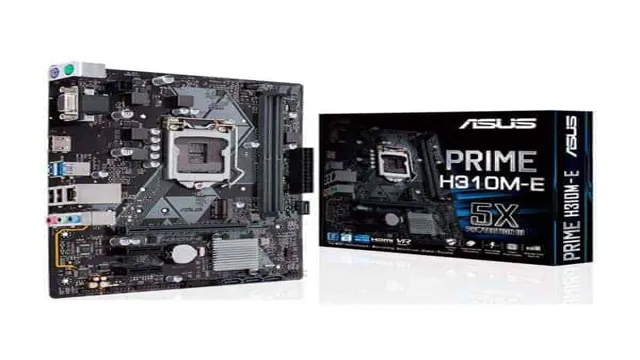 asus prime h310m a motherboard review