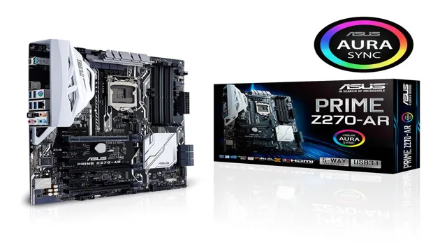 asus prime z270 ar lga 1151 atx intel motherboard review
