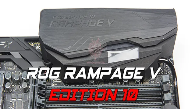 asus rog rampage v edition 10 motherboard review