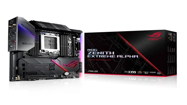 asus rog zenith extreme motherboard review