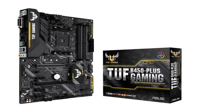 asus tuf b450m-plus gaming am4 motherboard review