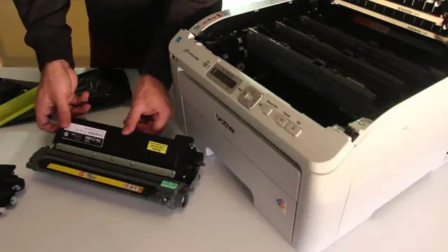 change toner in brother printer