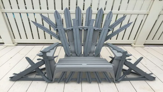 game of thrones chair