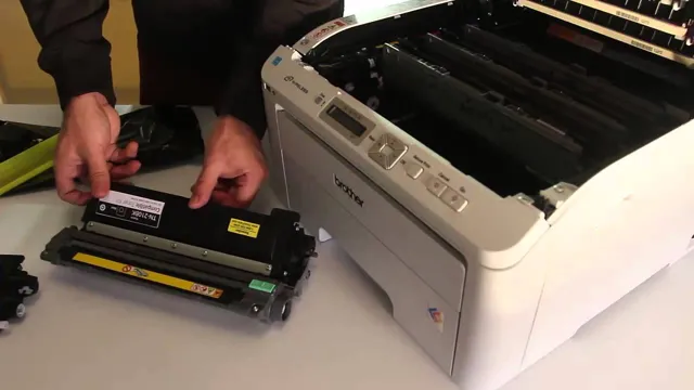 how to change ink toner in brother printer