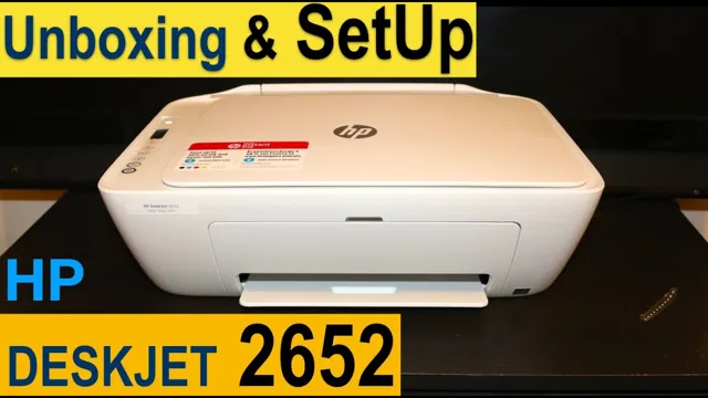 hp deskjet 2652 not printing