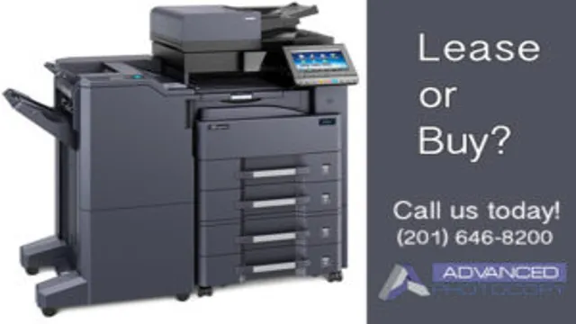 hp printer lease