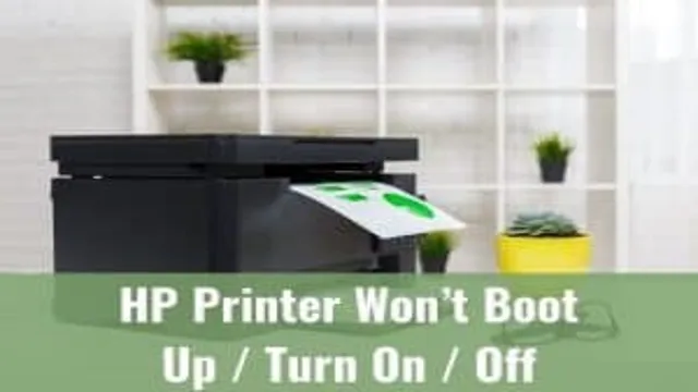hp printer won t turn on