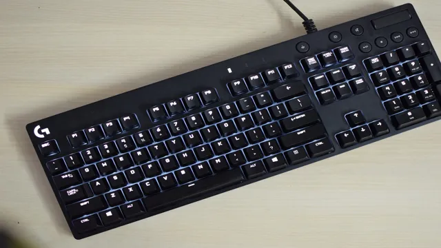 logitech gaming keyboard
