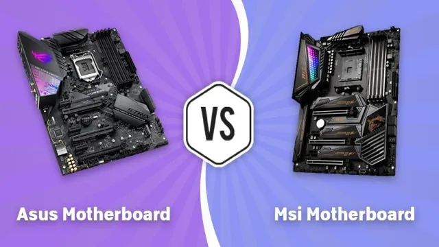 msi vs asus motherboard review