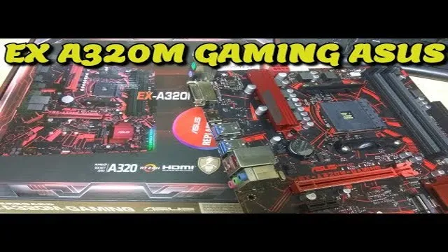 asus ex a320m gaming amd motherboard review