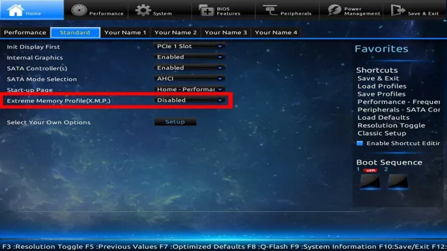how to enable xmp on asus motherboard