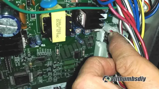 how to reset ge refrigerator motherboard