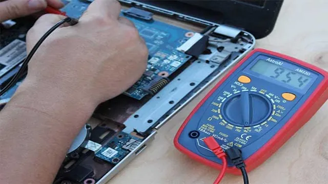 how to test a motherboard with multimeter