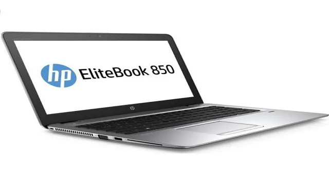 hp elitebook 850 g5 notebook pc