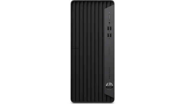 hp prodesk 600 g6 microtower pc