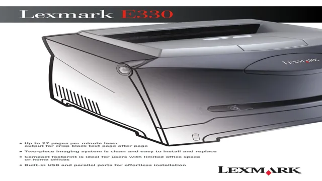 lexmark e330 printer driver download