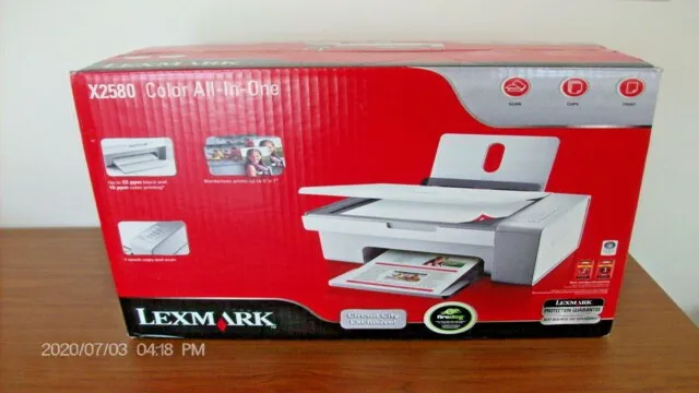 lexmark x2580 printer