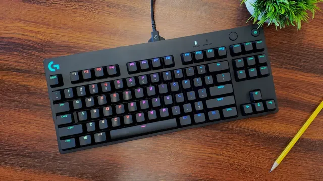 logitech g pro x gaming keyboard