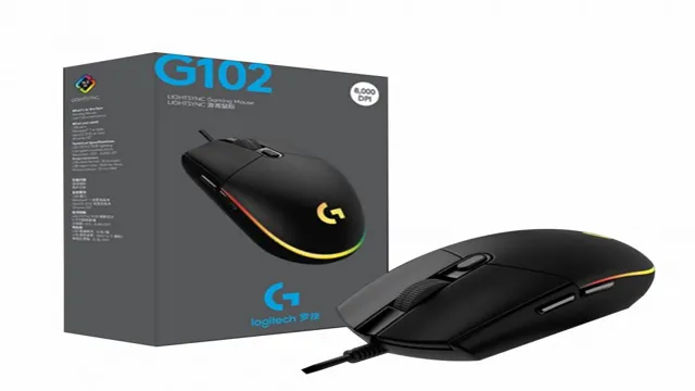 mouse logitech g102 gaming usb