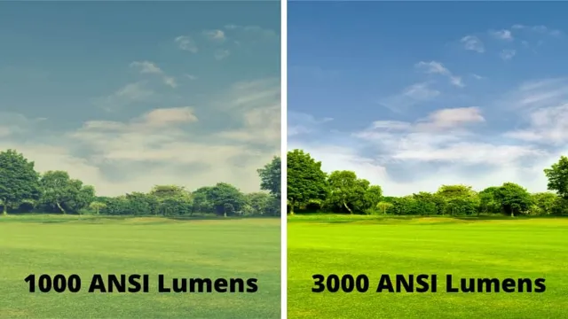 projector lumens comparison