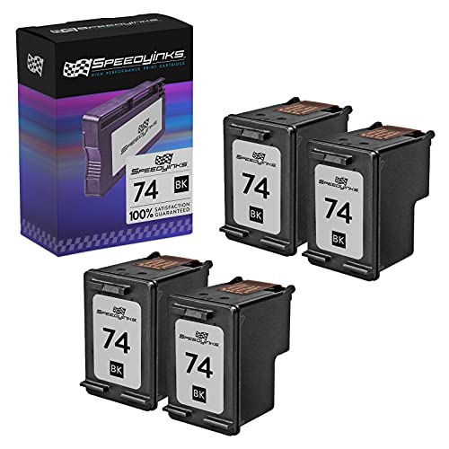 Speedy Inks Remanufactured Ink Cartridge Replacement for HP 74 (Black