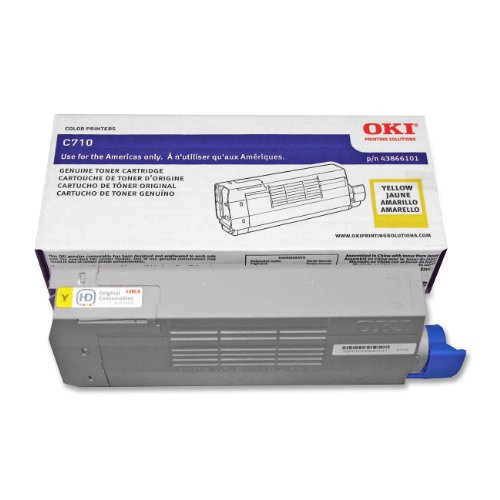 OKI 43866101 Yellow Toner Cartridge