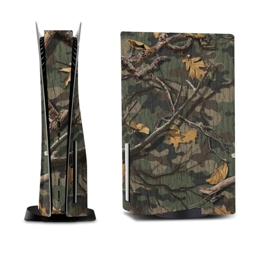 AoHanan Camouflage Leave 5 Skin Controller Accessories Cover Skins Anime Vinyl Cover Sticker Full Set for 5 Disc Edition