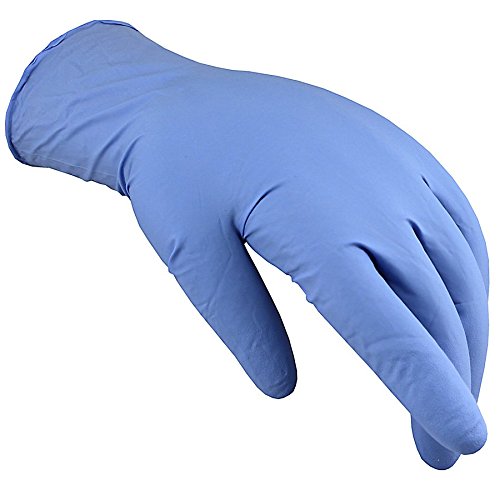 Galeton 7736F-XL Powder Free Ntxpand 6 mil Nitrile Disposable Gloves (Box of 100), X-Large, Violet