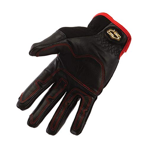 SetWear Hot Hand, Heat Resistant Leather Gloves, Pair X-Large (Size 11) Approximatly 4.5