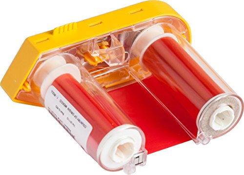 Brady (M61-R4410-RD) Printer Ribbon – R4400 Series Ribbon for BMP61, M610, and M611 Printers. 2″ W x 75′ L, Red
