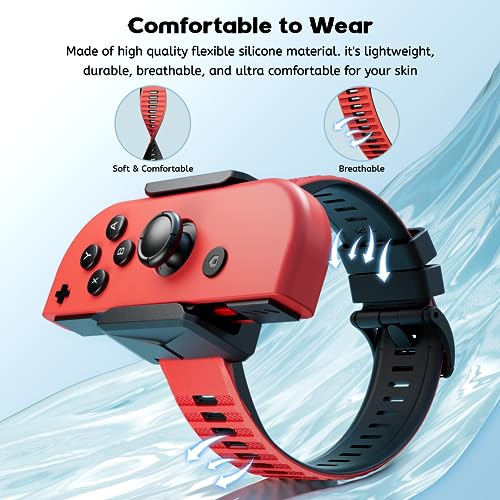 Wrist Bands for Just Dance 2025 2024 2023 2022 2021 Switch and for Zumba Burn It Up