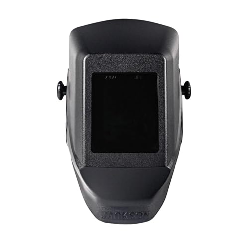 Jackson Safety Durable, Comfortable, Hard Hat Adaptable, Fixed Shade W10 HSL 100 Welding Helmet, Black, Universal Size (Case of 10)