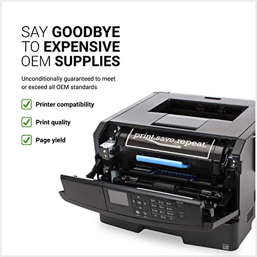 Print.Save.Repeat. Dell DJMKY Extra High Yield Remanufactured Toner Cartridge for B3465 Laser Printer [20