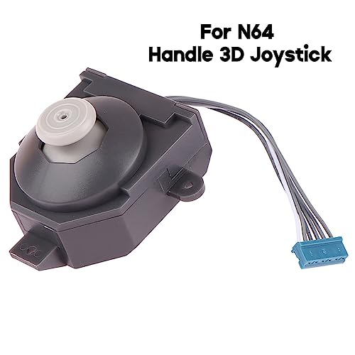 3D Joystick for N64 Game Controller Replacement Analog Thumb Stick Gamepad Controller Accessories Thumbstick Repair Part