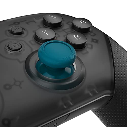 eXtremeRate Mineral Blue Replacement 3D Joystick Thumbsticks, Analog Thumb Sticks with Cross Screwdriver for Nintendo Switch Pro Controller