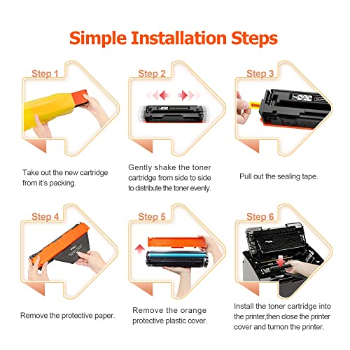 JC Toner Compatible for 304A CC530A Toner Cartridge for use with Color LaserJet CP2025 CP2025dn CM2320fxi mfp; imageCLASS MF726Cdw LBP766 ( Black
