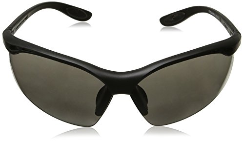 Crossfire 12115 Talon Bi-Focal Reader Safety Glasses 1.5 Diopter Smoke Lens - Matte Black Frame