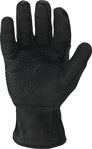 Ironclad HEATWORX HEAVY DUTY; Heat Resistant Gloves, Silicone-Palm, Rated up to 600°F (315 °C) Kevlar-Liner and Shell, (1 Pair), Black