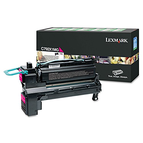 Lexmark™ C792X1MG Return Program Extra-High-Yield Magenta Toner Cartridge
