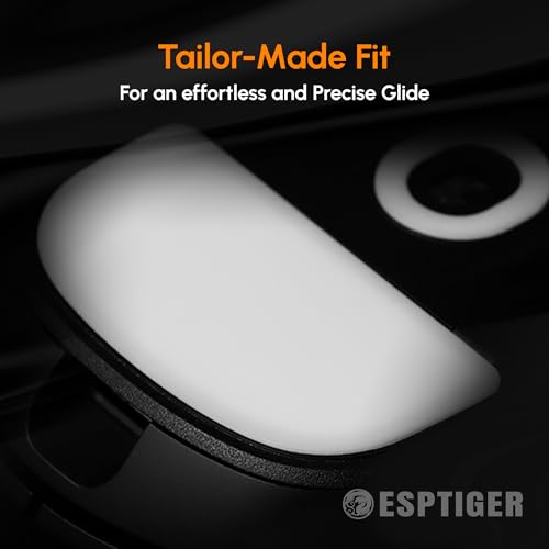 Gaming Mouse Skates ICE - V2 Skates for Razer Viper Mini SE Mouse Feet 2.5D Edge Treatment Smooth PTFE Material 3M Adhesive - White